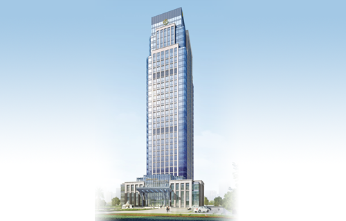 盛辉物流集团总部大楼(全国网点形象门面)